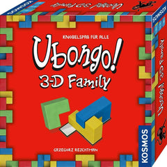 Kosmos 683160 Ubongo 3-D Family, népszerű 3D-s akció- és kirakós játék az egész család számára, klasszikus logikai gondolkodású társasjáték 1-4 játékos számára