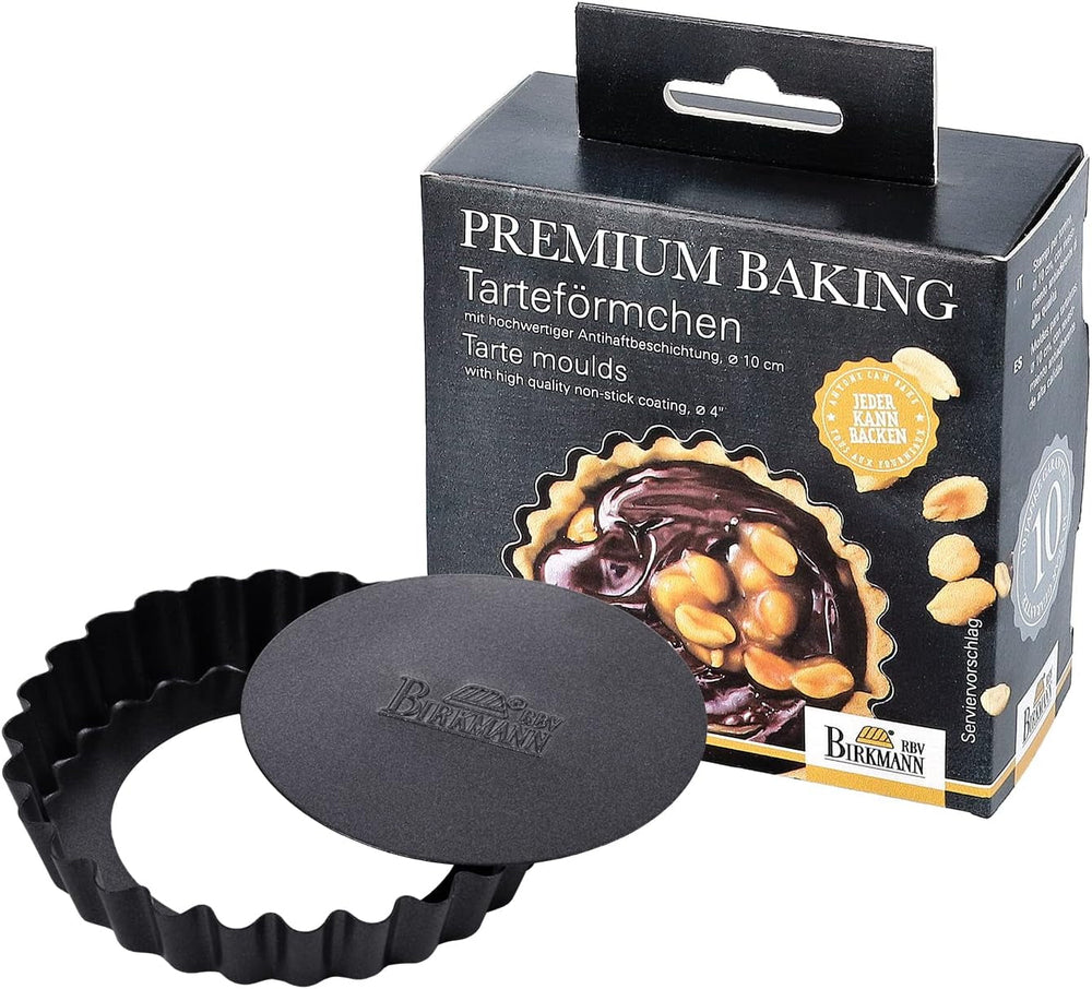 RBV Birkmann Premium Sütő, tortaforma, Ø 10 cm, 6 db, kivehető talppal Formák és tepsi Naty Shop