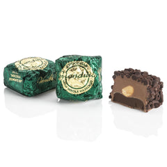 Venchi – Chocoviar Gianduia, praliné 1 kg-os zacskóban, Gianduia csokoládé, kizárólag "piemonti erdei mogyoróval" készült, gluténmentes, mesterséges színezék és tartósítószer nélkül