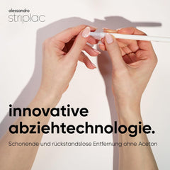 alessandro Striplac UV Top Coat Rosé - Fényes, karcálló körmök akár 15 napig - Használható színnel és szín nélkül is - Gyengéd eltávolítási technológia - Vegán - Rózsaszín, Átlátszó, 6,5 ml