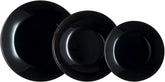 Arcopal Zelie Black Glasgeschirr-Set, 12-Teilig, 4-Sitzer, Schwarz Seturi vesela masa Naty Shop Default Title