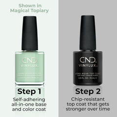 CND Vinylux - Tartós körömlakk - Klasszikus körömlakk - Aranyozott zsálya #433 15 ml