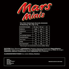 Mars Minis csokoládészeletek | Tömeges csokoládécsomag | Karamell | 150x18g