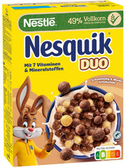 NESTLÉ Duo gabonapehely, barna és fehér csokoládé gabonapehely és teljes kiőrlésű gabona (1 x 325 g)