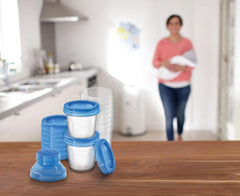 Philips Avent Austellungssystem Für Muttermilch, Becher Inklusive Deckel, Adapter (Modell SCF618/10) Kiegészítők Élelmiszer és szoptatás Bebe Naty Shop
