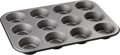 Zenker 12Er Muffinform Energy, Premium-Backform, Für Köstliche Kuchen, Verkürzt Die Backzeit Um Bis Zu 20% (Farbe: Silber/Anthrazit), Menge: 1 Stück, Hellgrau Und Dunkelgrau Formák és tálcák sütéshez Naty Shop