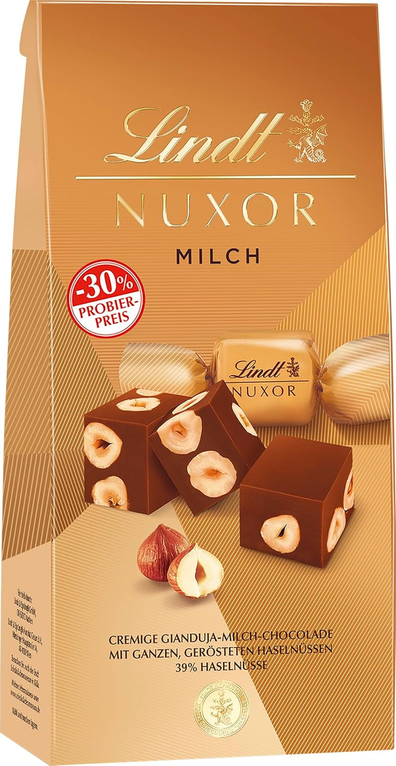 Ciocolată Lindt NUXOR Milk, 103 grame Bomboane de Ciocolata Naty Shop Default Title