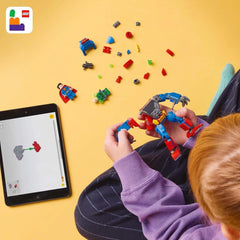 LEGO DC Superman Mech vs. Lex Luthor - Szuperhős játék 2 minifigurával - Megépíthető akciófigura mozgatható karokkal, lábakkal és ujjakkal - Ajándék 6 év feletti fiúknak és lányoknak 76302 Építőkészletek Besuche den LEGO-Store