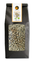 Cafea crudă organică - Cafea verde Peru Urubamba (boabe de cafea verde 1000g) - certificată GMP
