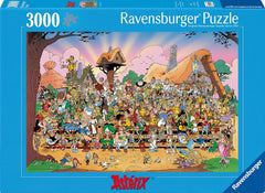 Ravensburger - Rejtvény felnőtteknek - 3000 darabos puzzle - Asterix Universe - Felnőttek és gyerekek 14 éves kortól - Kiváló minőségű, Európában készült puzzle - Képregényfigurák - 14981 Puzzle Naty Shop
