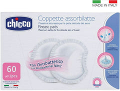 Tampoane Chicco Antibacteriene Naturalfeeling, 60 buc Accesorii Hrana si Alaptare Bebe Naty Shop