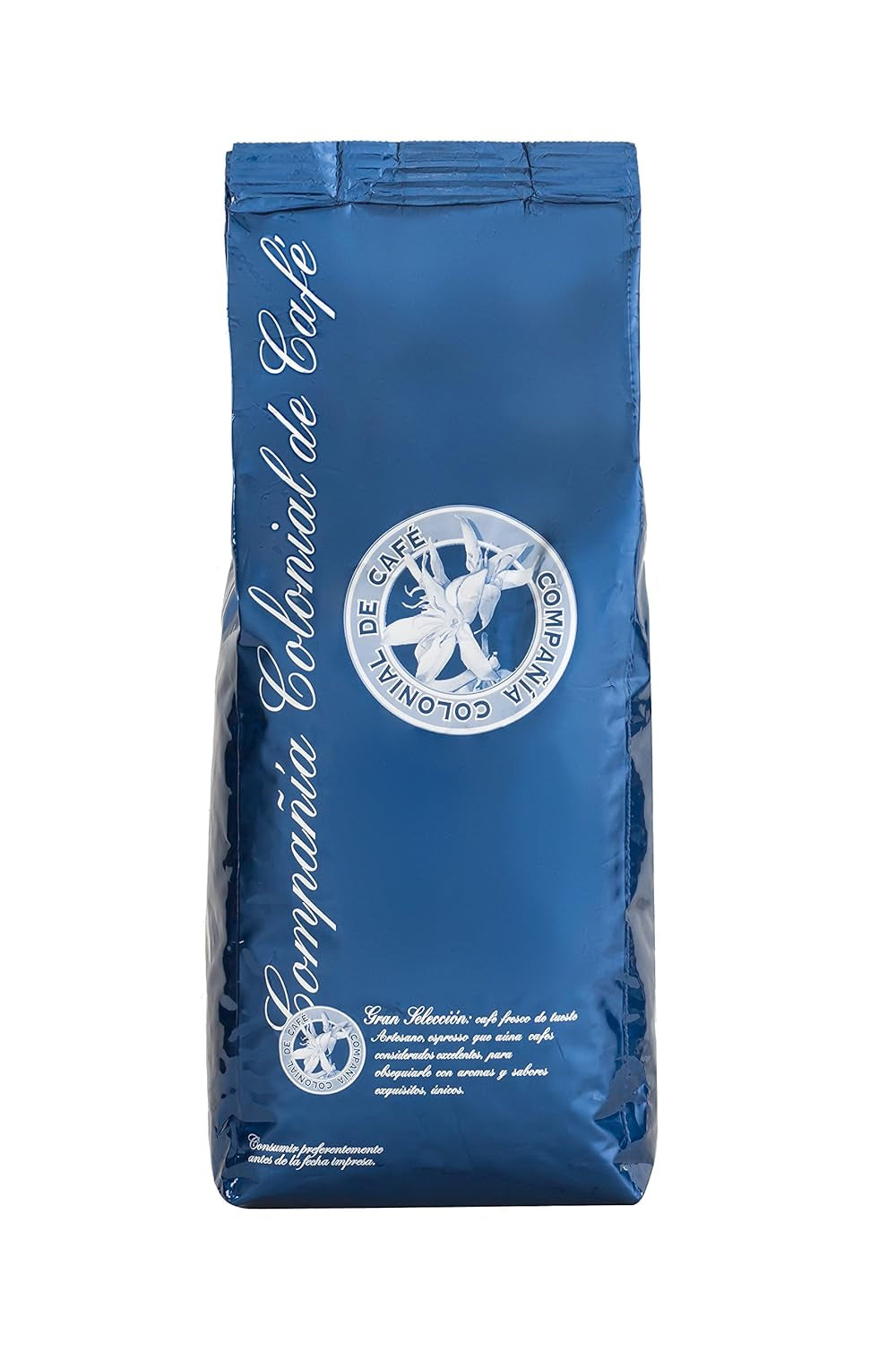 Boabe de cafea Arabica 100% naturale 1 kg – Cafea espresso prăjită intens, cu un amestec de origine columbiană și braziliană – Comerț echitabil.