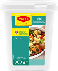 Maggi Professional Fondor Universal-Würzmittel o.k.A., vegán Würzmischung, 1er Pack (1 x 900g Gastro Box)