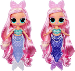 L.O.L. Meglepetés! Tweens - Mermaid Lola Waves - divatos baba színváltó farokkal, mozgatható úszóval és gyönyörű kiegészítőkkel - játék gyerekeknek és gyűjtőknek 4 éves kortól Naty Shop Dolls