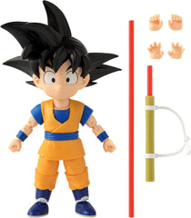BANDAI - Dragon Ball Daima Kid Goku - Dragon Star figura 17 cm - Kid Goku figura tartozékokkal - Hivatalos Dragon Ball Licenc - Mozgatható Mini Goku figura - Játék 4 éves kortól - 40735 Akciófigurák Naty Shop