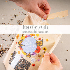 100 g pillangómag egy színes virágos réthez - Színes és nektárban gazdag vadvirágmag keverék pillangóknak