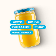 Ghee Butter BIO 600 g - Ideális sütéshez és sütéshez Laktózmentes