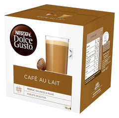 NESCAFÉ Dolce Gusto Café au Lait 96 Kaffeekapseln (ausgewählte Robusta Bohnen & Dallmayr Prodomo