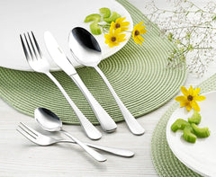 Evőeszköz készlet Sylvia Rozsdamentes acélból 18/0 Polírozott 30 db Kitchen Naty Shop