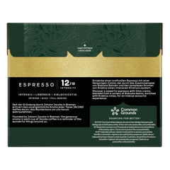 Jacobs Kaffeekapseln Espresso Ristretto, Megapack XXL, Intensität 12/12, 5 x 40 Getränke, Nespresso* kompatible Kaffee Kapseln, 200 Kapseln
