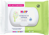 HiPP Baby Soft nedves törlőkendő arcra és kézre, 12 db-os csomag (12 x 20 db)