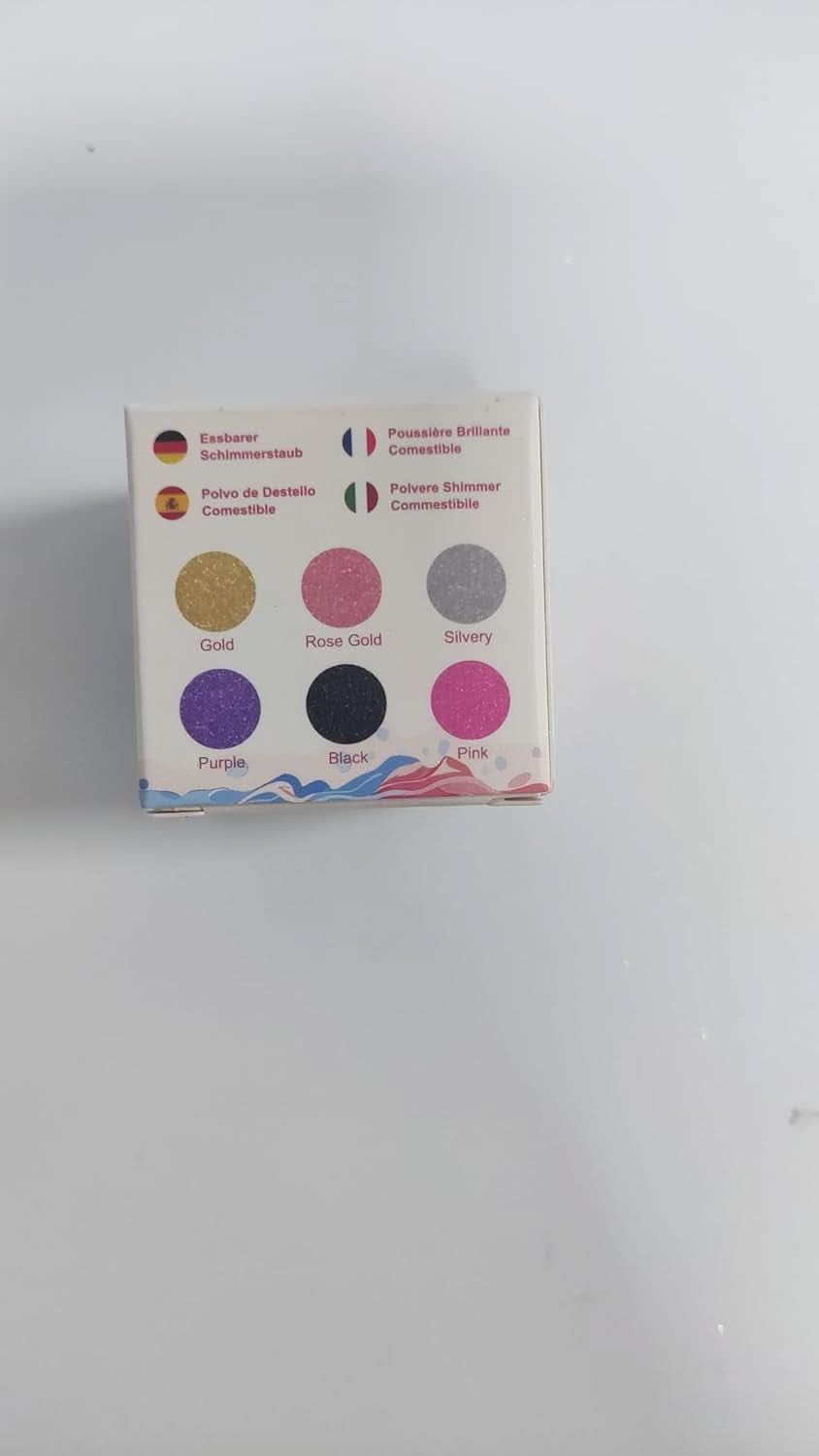 Glitter comestibil, diverse nuante, 5 grame Naty Shop