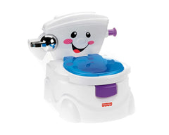 Fisher-Price Meine Erste Toilette, Baby Töpfchen, Mit Musik & Lustigen Sätzen, Tragbare Baby Toilette, Abnehmbarer Toilettenaufsatz, Deutsche Version, Ab 1 Jahr, P4326 Kiegészítők Élelmiszer és szoptatás Bebe Naty Shop