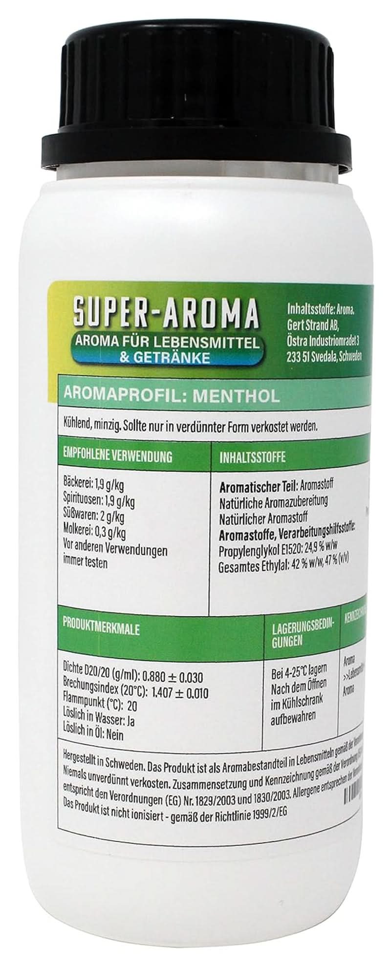 Mentol koncentrátum 280 ml Arome Naty Shop