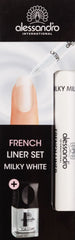 Alessandro Effect French Liner Milk White 1 csomag (1 x 5 ml + 3,2 ml)
