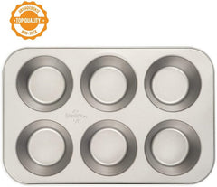 6. tálca Jumbo Muffin Ø 9 cm - 34 X 22 X 4,5 cm Sütőformák és tálcák Naty Shop