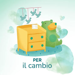 Pampers Acqua Pura Baby Wipes 468 Count (3 csomag) - 99% víz, 100% pamut, 0% műanyag, alkohol és parabének - Ideális tisztító törlőkendő érzékeny bőrre, nedves, hozzáadott összetevők nélkül