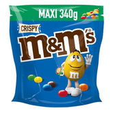 M&M'S Ropogós csokoládé chips ropogós maggal Naty Shop Crispy Chocolate Candies 340G