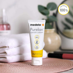 Medela Purelan 37 G Lanolincreme – Schnelle Hilfe Bei Beanspruchten Brustwarzen Und Trockener Haut – 100 % Natürlich, Hypoallergen, Dermatologisch Getestet Und Frei Von Duftstoffen Kiegészítők Élelmiszer és szoptatás Bebe Naty Shop