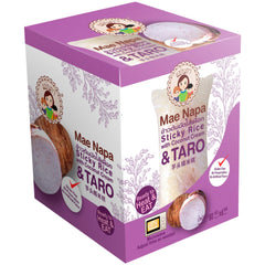 - Ragadós rizs kókuszdióval és taróval - (6 x 80 g)