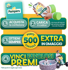 Pampers Baby Dry Maxi Size 4 (7-18kg), 200 pelenka + 500 ingyenes extra ölelkezési pont