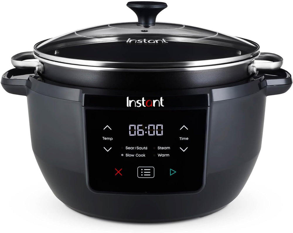 Instant Pot Superior lassú tűzhely, 7,1 literes multicooker, 4 főzési funkció, 800 W lassú tűzhely Naty Shop Schongarer / Slow Cooker