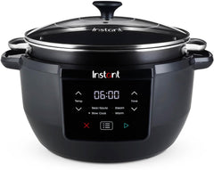 Instant Pot Superior lassú tűzhely, 7,1 literes multicooker, 4 főzési funkció, 800 W lassú tűzhely Naty Shop Schongarer / Slow Cooker
