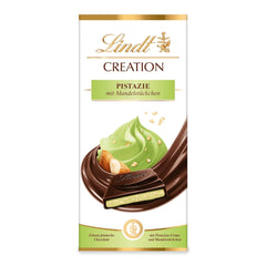 Lindt Creation Hazelnut De Luxe bár – étcsokoládé ropogós mogyoróval, krémes töltelékben