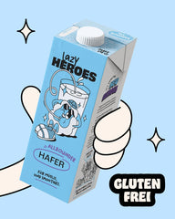 Lazy Heroes Hafer vegetáriánus zab ital gluténmentes D-vitaminnal