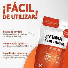 Serman Nutricion Bio tojássárgája por - gluténmentes, laktózmentes