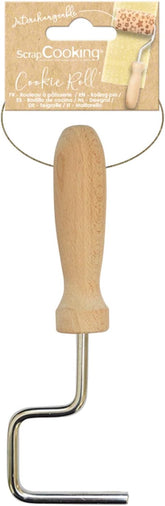 SZEMÉLYFŐZÉS - Griff für Mini-Holzwalze – Werkzeug für Dekoration, Kekse, Kekse, Kekse – 5300