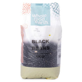 Fasole neagră Wholefood Earth 1 kg fără OMG Natural bogat în fibre bogat în proteine