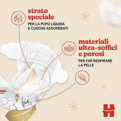 Huggies Extra Care pelenkák, 4-es méret (8-16 kg), 66 db-os pelenka csomag Mother and Child Naty Shop