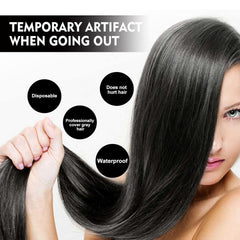 Negru maro de unică folosință vopsea de păr Pen Instant Grey rădăcină acoperire Hair Colour Cream Stick Pen rapid acoperire temporară păr alb Vopsea pentru par Naty Shop