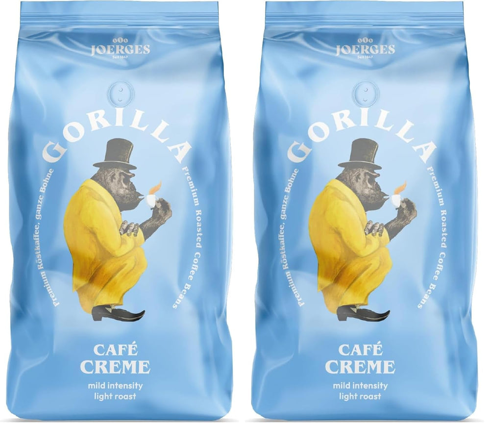 Gorilla Café Creme, 1 kg (pachet de 2)
