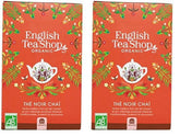 ETS - Ceai negru Chai, Naturland BIO, 20 pliculețe de ceai (pachet cu 2)