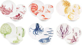 Farfurie Excelsa Flora & Fauna, ceramică, multicoloră