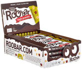 Magas fehérjetartalmú csokoládé-mázas mogyorószeletek - 100% organikus, vegán, gyümölcsszeletek, tejmentes, gluténmentes, finomított cukormentes - 16 rúd x 40 g