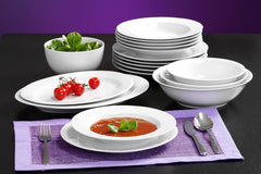 Ritzenhoff & Breker Tafelservice Bianco, 12-Teilig, Porzellangeschirr Seturi vesela masa Naty Shop