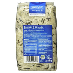 Davert Basmati és vadrizs keverék, bio, 500g